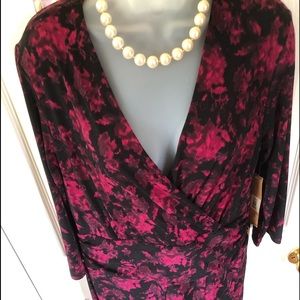 SOLD. Rachel Roy V-Neck Faux Wrap